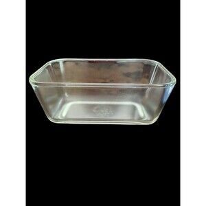 Vintage Pyrex Refrigerator Dish 502-B Clear Glass - BOWL ONLY